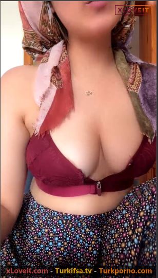 Köydeyim Aşkım ifşa Türbanlı köylü kız